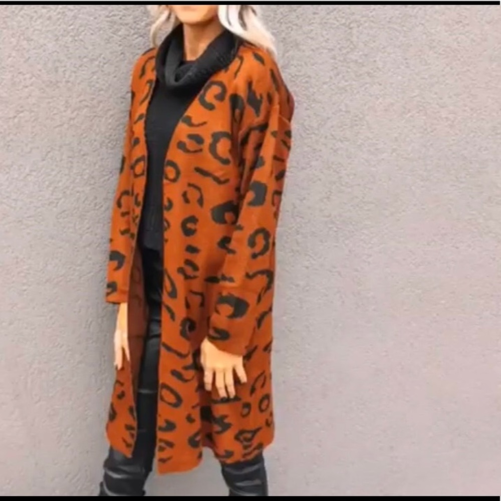 Cheetah cardigan